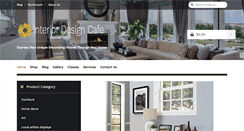 Desktop Screenshot of interiordesigncafe.com