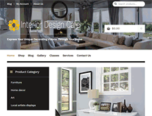 Tablet Screenshot of interiordesigncafe.com